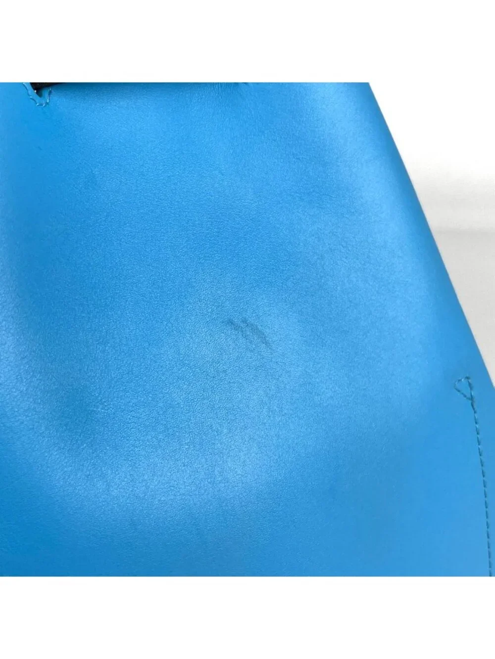 Loewe Ball Bag 2-Way Leather Blue Black